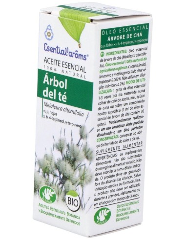 Arbol Del Te Aceite Esencial 10Ml. Bio de Esential Aroms