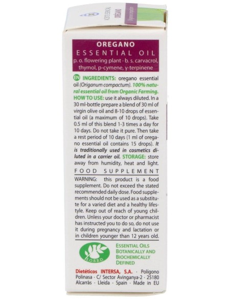 Oregano Aceite Esencial Bio 10Ml. de Esential Aroms