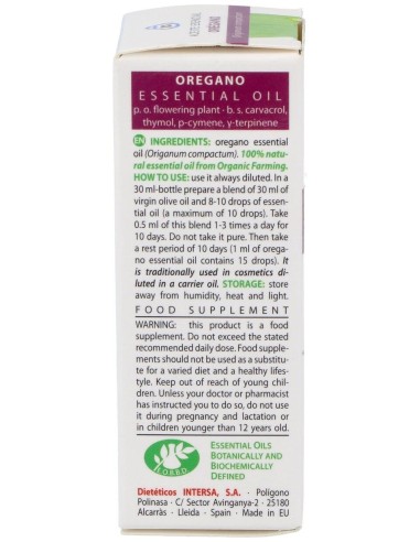 Oregano Aceite Esencial Bio 10Ml. de Esential Aroms