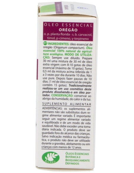 Oregano Aceite Esencial Bio 10Ml. de Esential Aroms