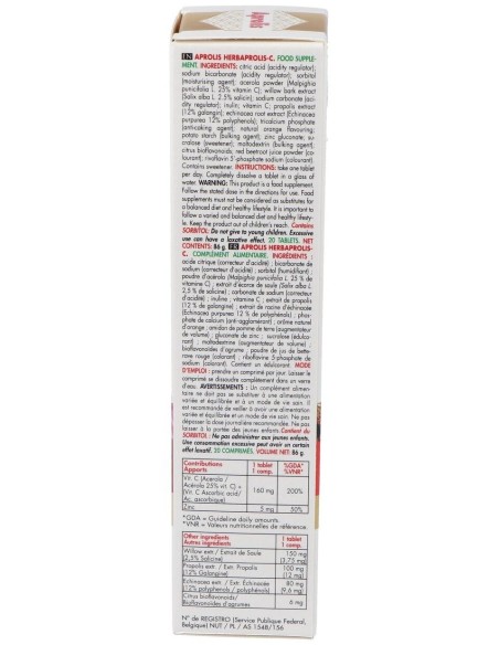 Aprolis Herba Prolis C 20Comp.Eferv. de Aprolis