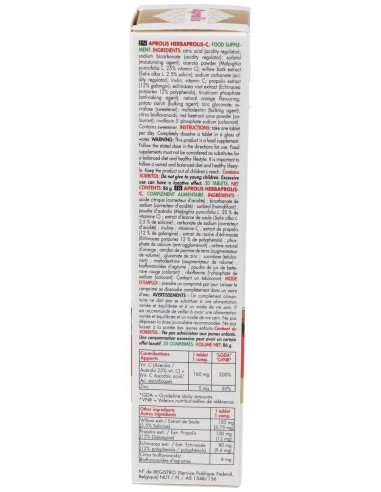 Aprolis Herbaprolis-C 20 Comprimidos de Intersa