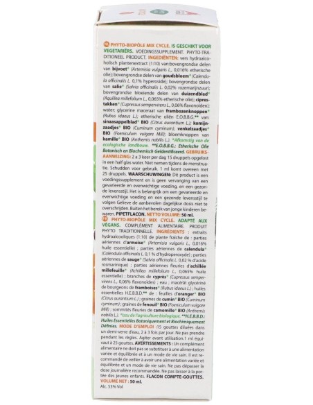 Phyto-Bipole Mix-Cycle (Ciclo Menstrual) 50Ml. de Phytobiopole