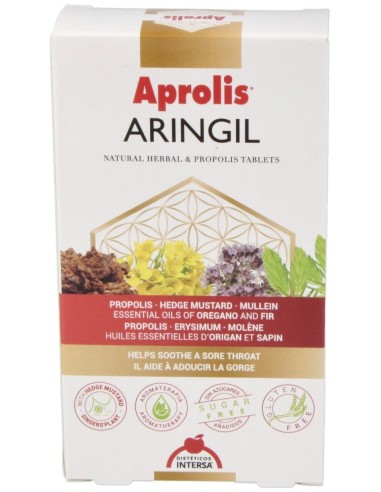 Aringil (Faringil) (Faringitis,Afonia,Tos) 30Comp. de Intersa