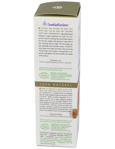 Calendula Extracto Lipidico Bio 100Ml. de Esential Aroms