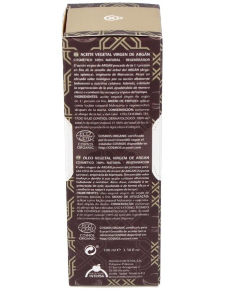 Aceite Vegetal De Argan 100Ml. Bio de Esential Aroms