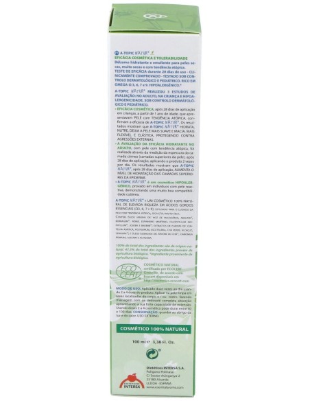 Balsamo A-Topic Natur 100 Ml de Esential Aroms