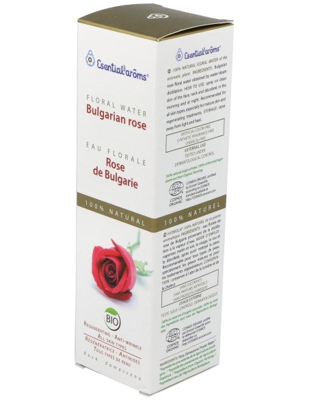 Agua Floral Rosa De Bulgaria 100Ml. Ecocert de Esential Aroms