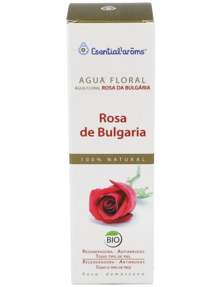 Agua Floral Rosa De Bulgaria 100Ml. Ecocert de Esential Aroms
