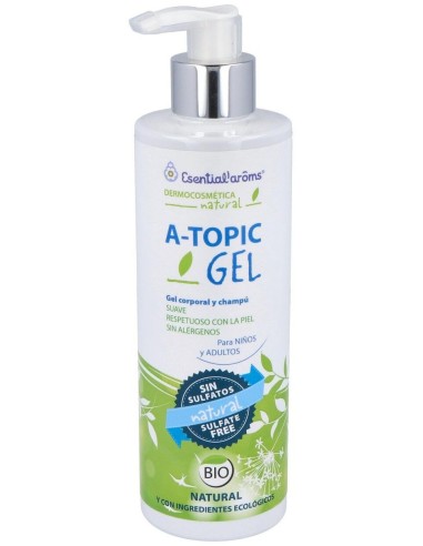 A-Topic Gel (Gel Corporal Y Champu) 400 Ml de Esential Aroms