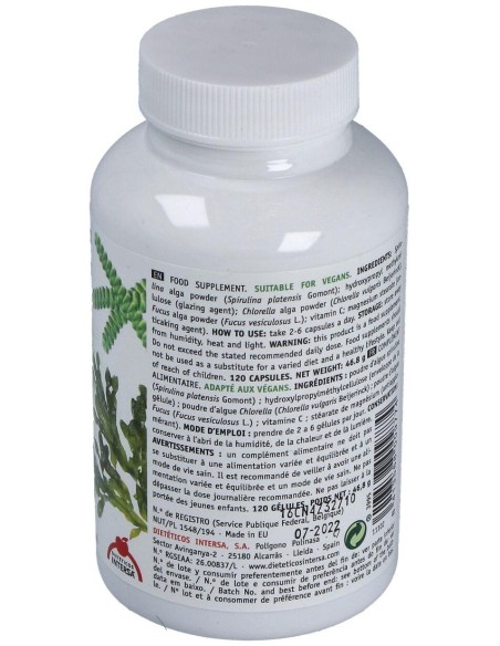 Triple Alga 120 Cap. de Intersa