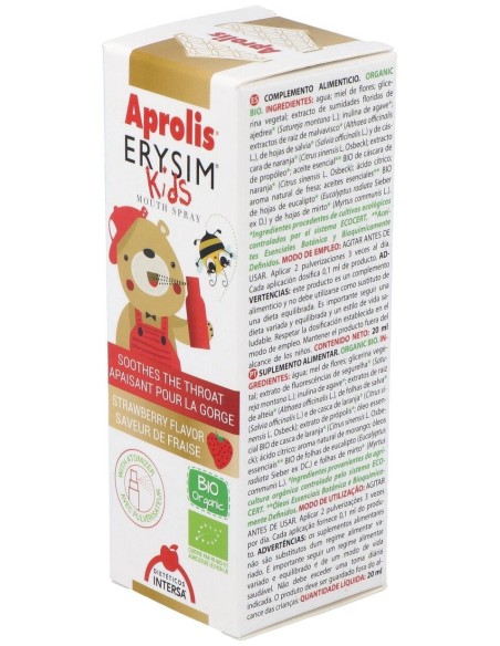 Aprolis Kids Erysim 20 Ml Bio de Intersa