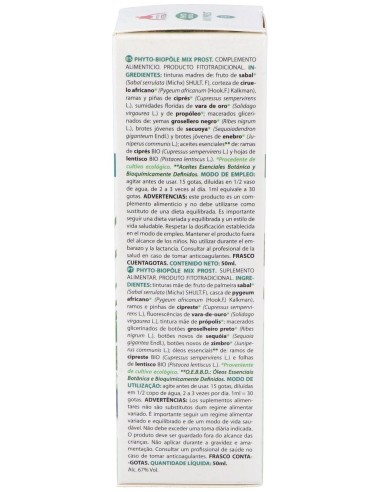 Phytobiopole Mix 19 Prost 50 Ml de Intersa