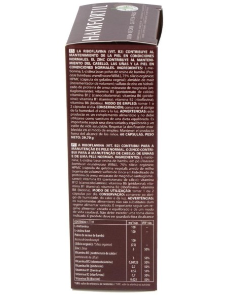 Hairfortyl 60 Caps.  de Intersa