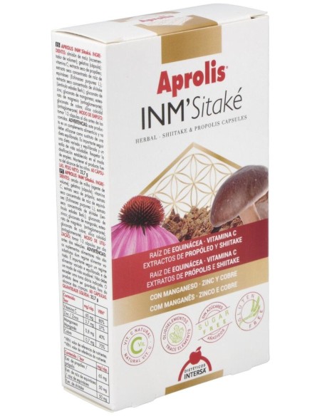 Aprolis Inm'Sitake + D3 60 Cap. de Intersa