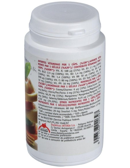 Oligovitamin 60Cap. de Intersa