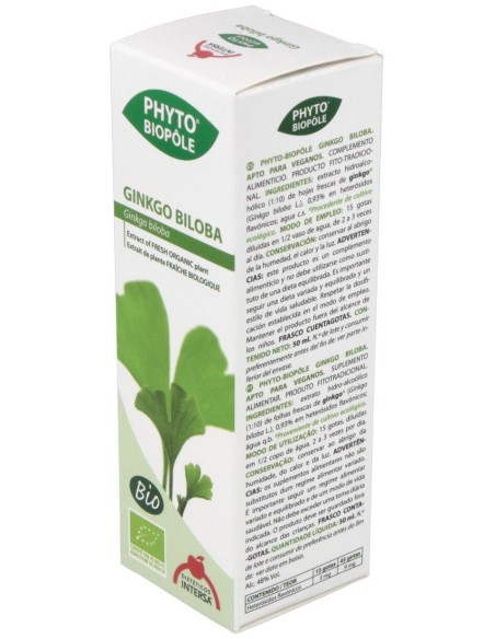 Phyto-Bipole Bio Ginkgo Biloba 50Ml. de Phytobiopole