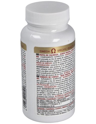 Aceite De Pepita De Calabaza 50Perlas de Intersa