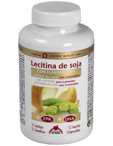 Lecitina De Soja + Bioflavonoides 90 Perlas de Intersa