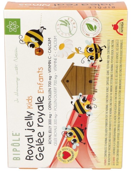 Jalea Real Fresca Infantil (300 Mg.) 20 Amp. de Intersa