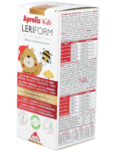 Aprolis Kids Leriform 180 Ml de Intersa