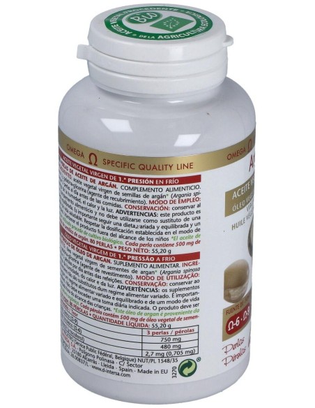 Perlas Argan 80 Perlas de Esential Aroms