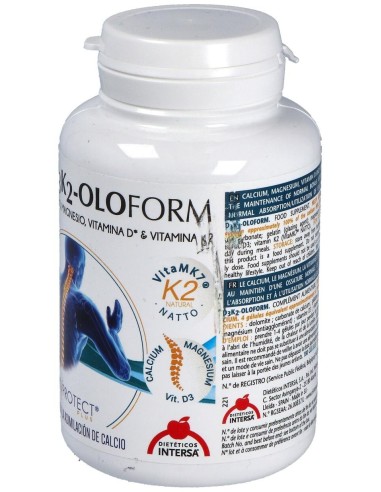 D3K2 Oloform 180 Comprimidos de Intersa