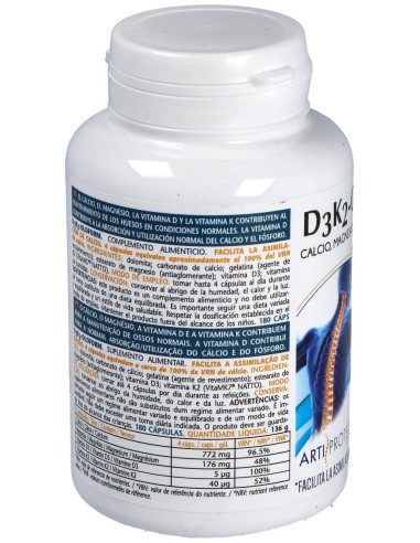 D3K2 Oloform 180 Comprimidos de Intersa