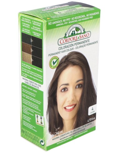 Tinte Castaño (4) 140Ml. de Corpore Sano