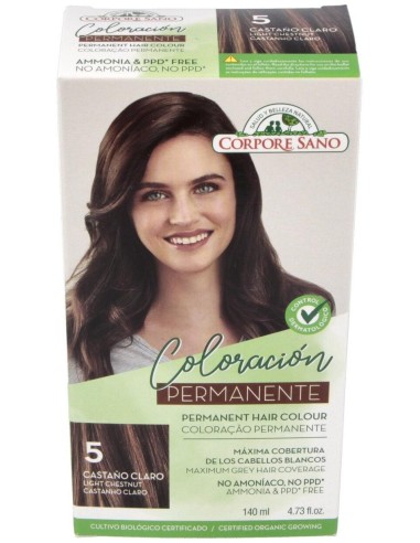 Tinte Castaño Claro (5) 140Ml. de Corpore Sano
