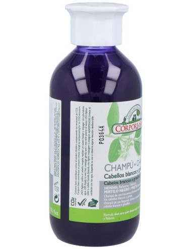 Champu Henna Blanco Y Gris 300Ml. de Corpore Sano
