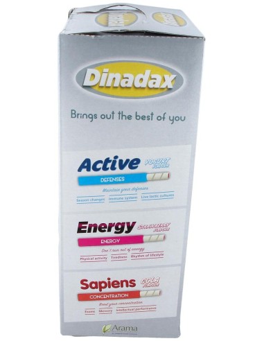 Dinadax Active (Yogur) Expositor 60Barritas de Pharmadiet