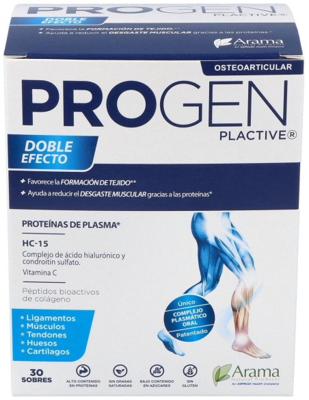 Progen Plactive 30Sbrs. de Pharmadiet