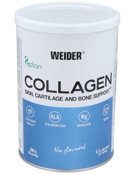 Weider Collagen Colageno+Ac. Hialur+Magnesio 300G de Weider