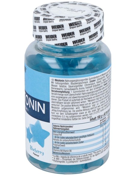 Weider Gummy Melatonina 60Gummies de Weider