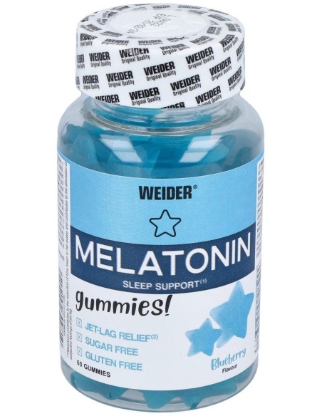 Weider Gummy Melatonina 60Gummies de Weider