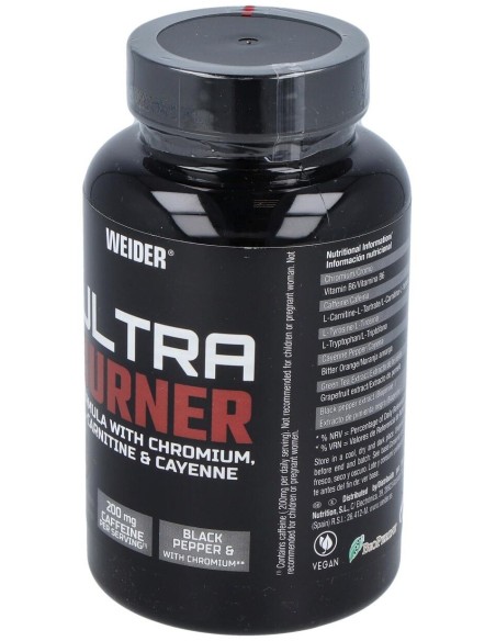 Weider Ultra Burner 120Cap. de Weider