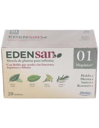 Edensan 01 Hep Hepatico Inf.20Uni de Dietisa (Dielisa)