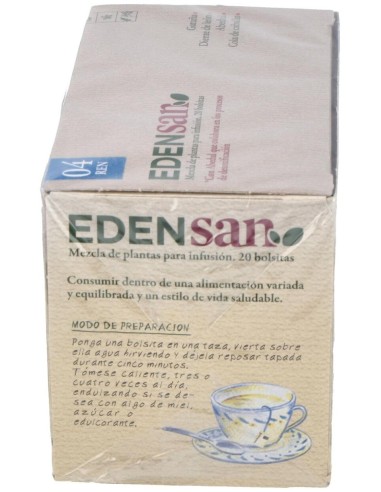 Edensan  Renal 04  Envase 20 Filtros(20 Infusiones) de Edensan®