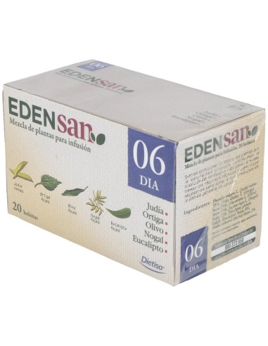 Edensan  Glucosa 06  Envase 20 Filtros(20 Infusiones) de Edensan®