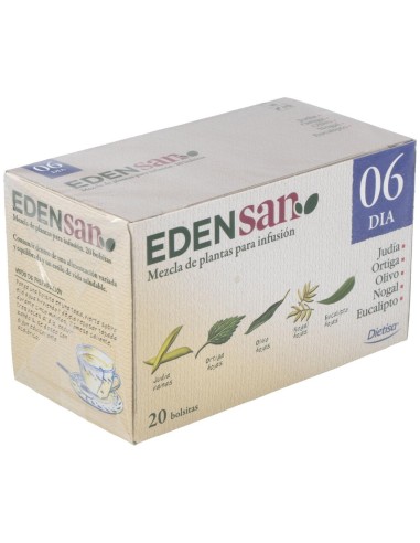 Edensan  Glucosa 06  Envase 20 Filtros(20 Infusiones) de Edensan®