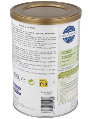 Lecitina De Soja 400 Gr  Envase 400 G(0) de Dielisa®