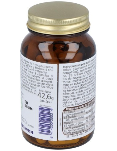 Mega Inmuno +  Envase 60 Cápsulas(30 Días) de Dielisa®