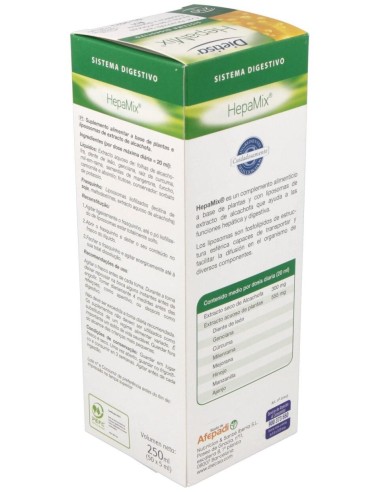 Hepamix (Hepatico-Biliar) Jarabe 250Ml de Dietisa (Dielisa)