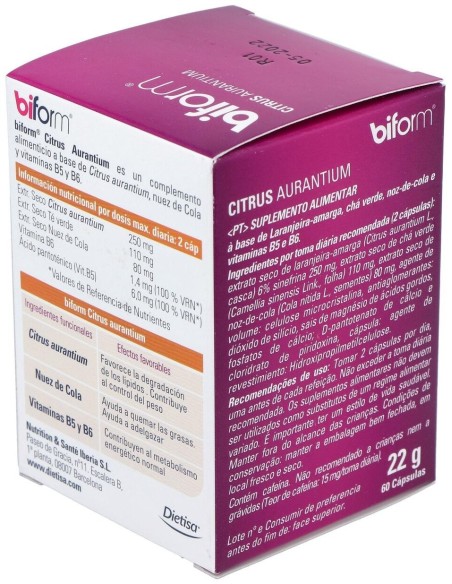 Biform Citrus Aurantium 60Cap. de Dietisa (Dielisa)