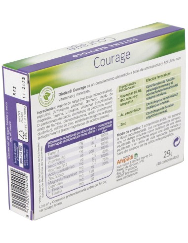 Courage  Envase 48 Comp.(48 Días) de Dielisa®