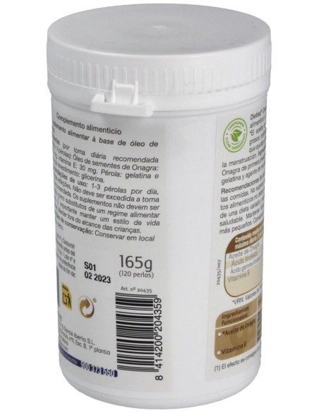 Onagra 1 Gr   Envase 120 Perlas(60-120 Días) de Dielisa®