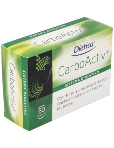 Carboactiv   Envase 60 Cápsulas(15 Días) de Dielisa®