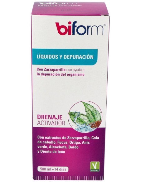 Drenaje Activador  500 Ml  Envase 500 Ml(14 Días) de Biform®