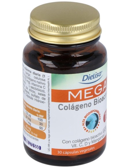 Mega Colageno Uc-Ii 30Cap. de Dietisa (Dielisa)